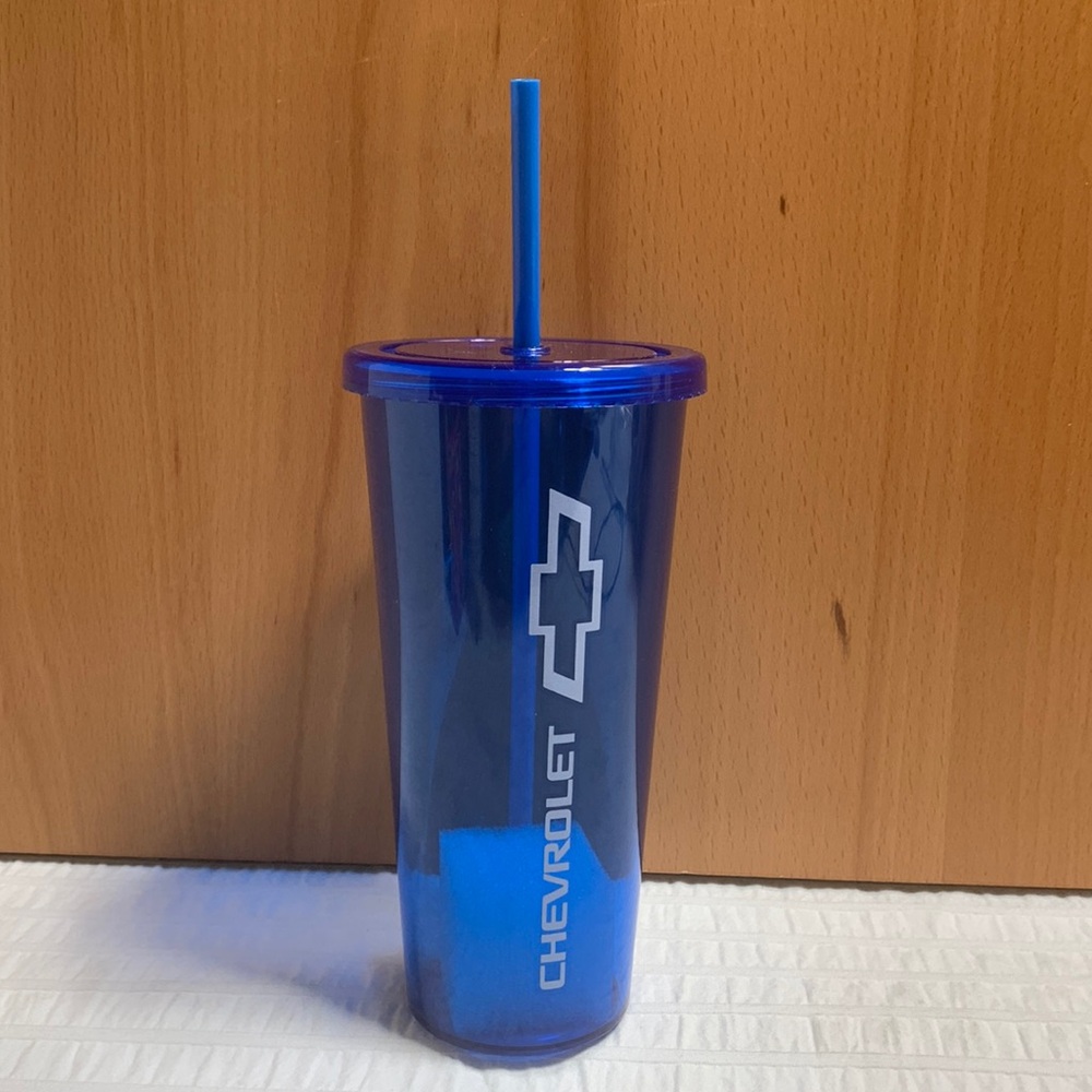 Chevrolet Promo Large Reusable Plastic Tumbler